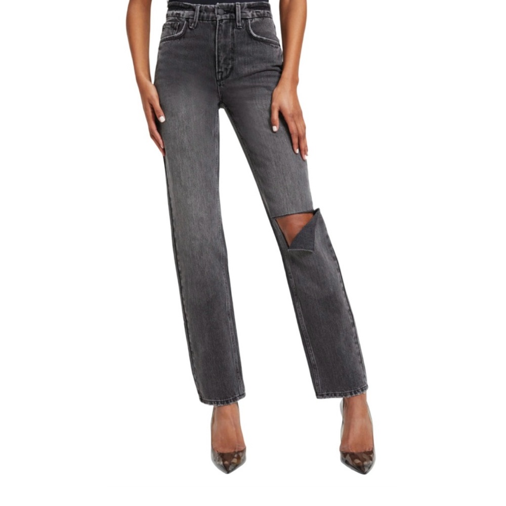 Good American Classic Black Jeans